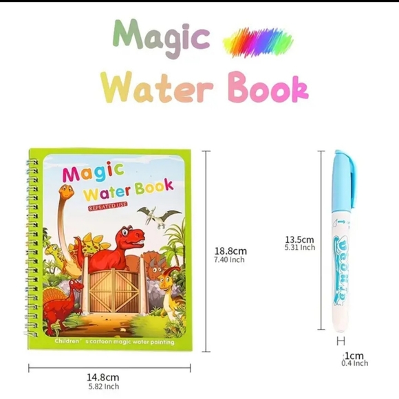 Reusable Magic Water Books for Kids to Paint - Picture 5 of 10